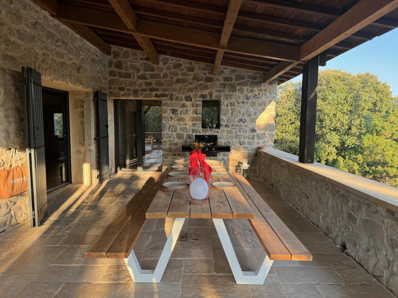 Luxurious Family House With Pool In Ardeche. Villa Les Vans Ngoại thất bức ảnh