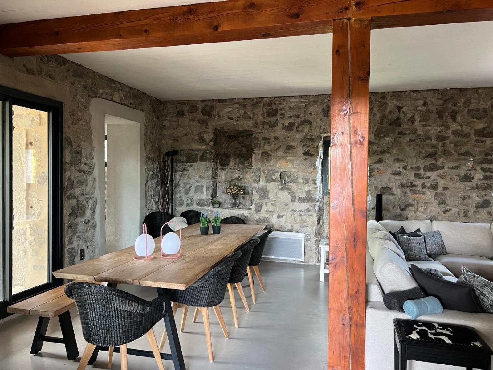 Luxurious Family House With Pool In Ardeche. Villa Les Vans Ngoại thất bức ảnh